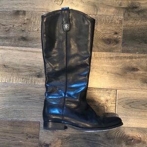 Black Frye Riding Boots